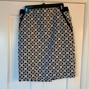 The Limited Patterned Pencil Skirt